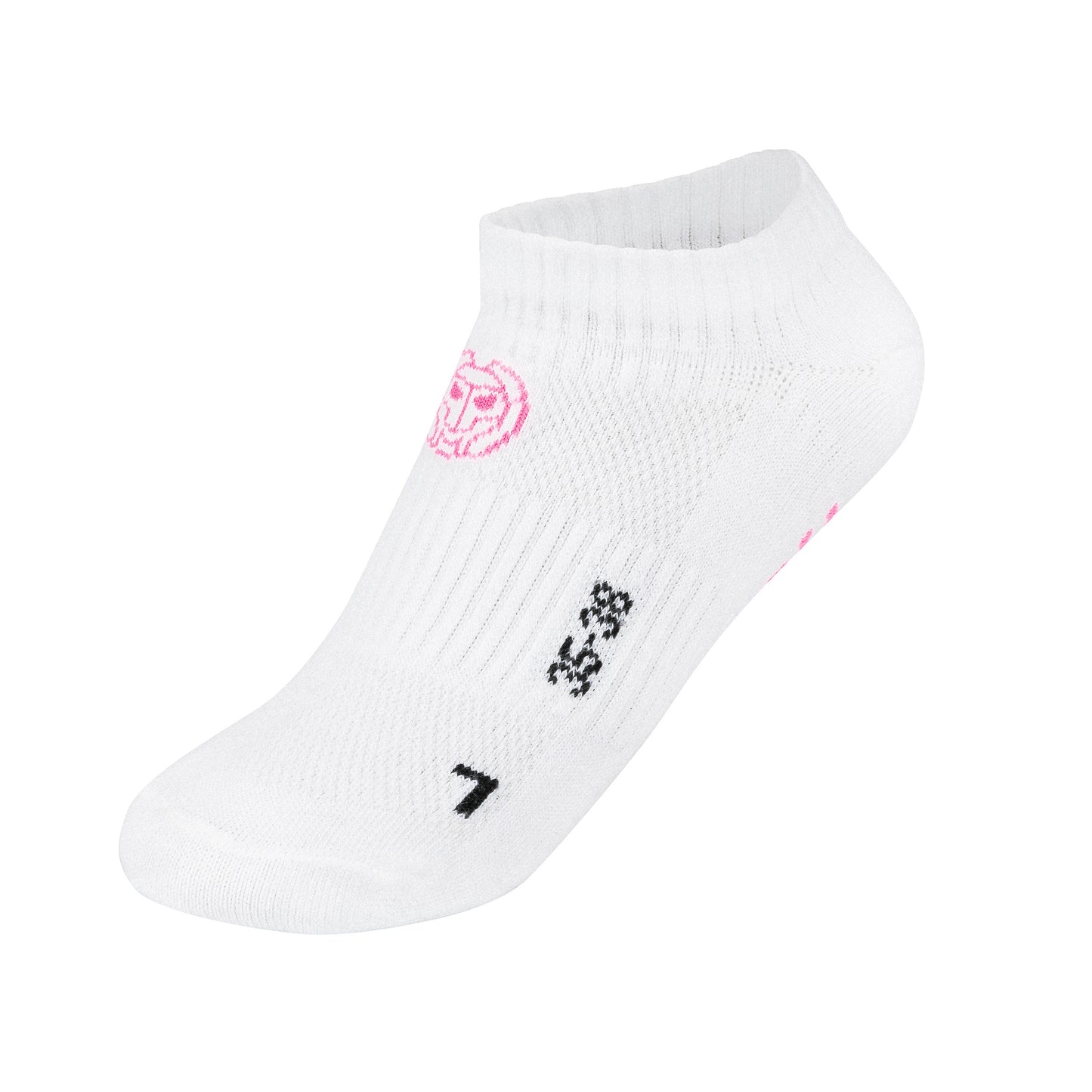 BIDI BADU Karli Tech No-Show Sports Socks 3 Pack-White,Pink BIDI BADU Karli Tech No-Show Sports Socks 3 Pack-White,Pink