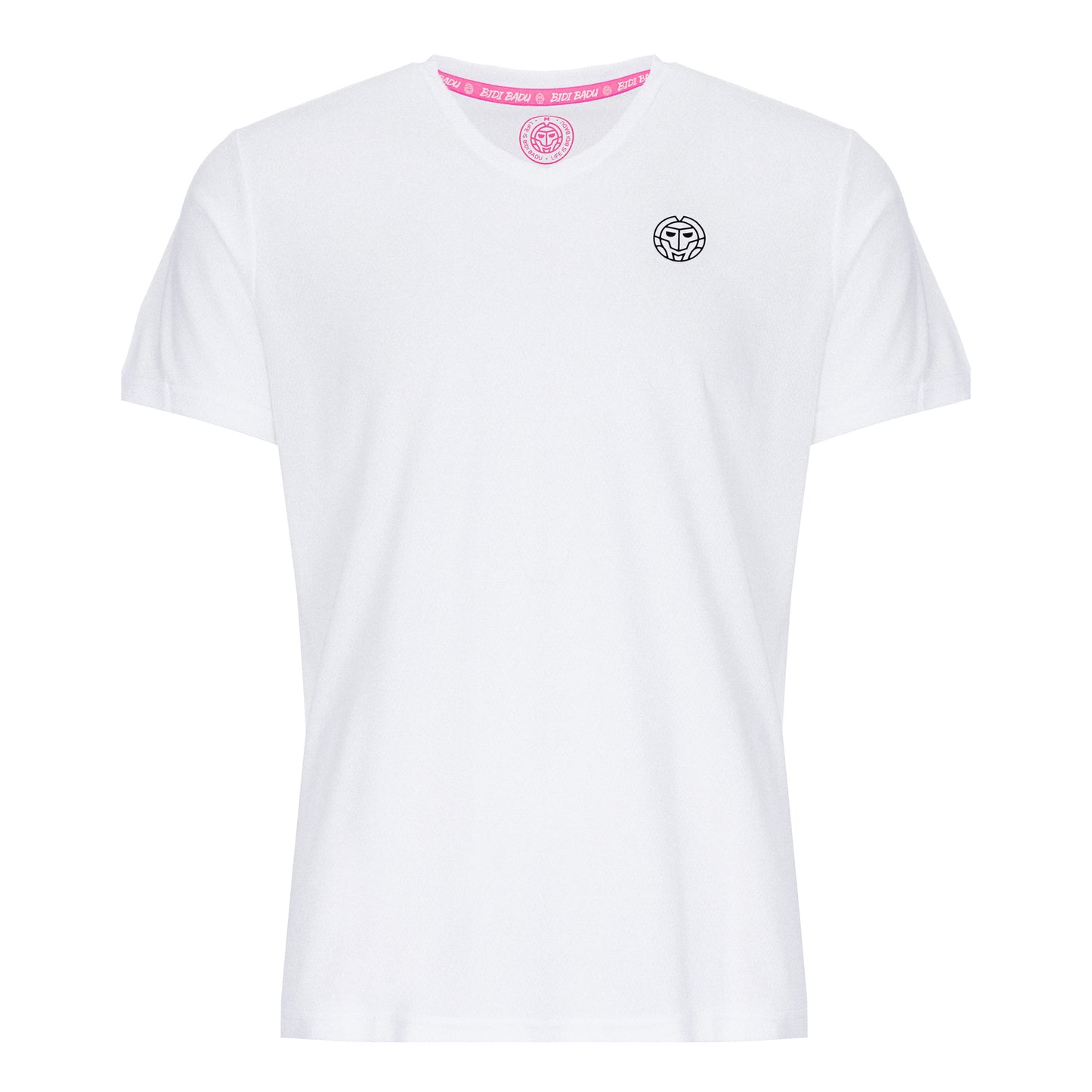 BIDI BADU Ted Tech T-Shirt Herren - weiß, schwarz