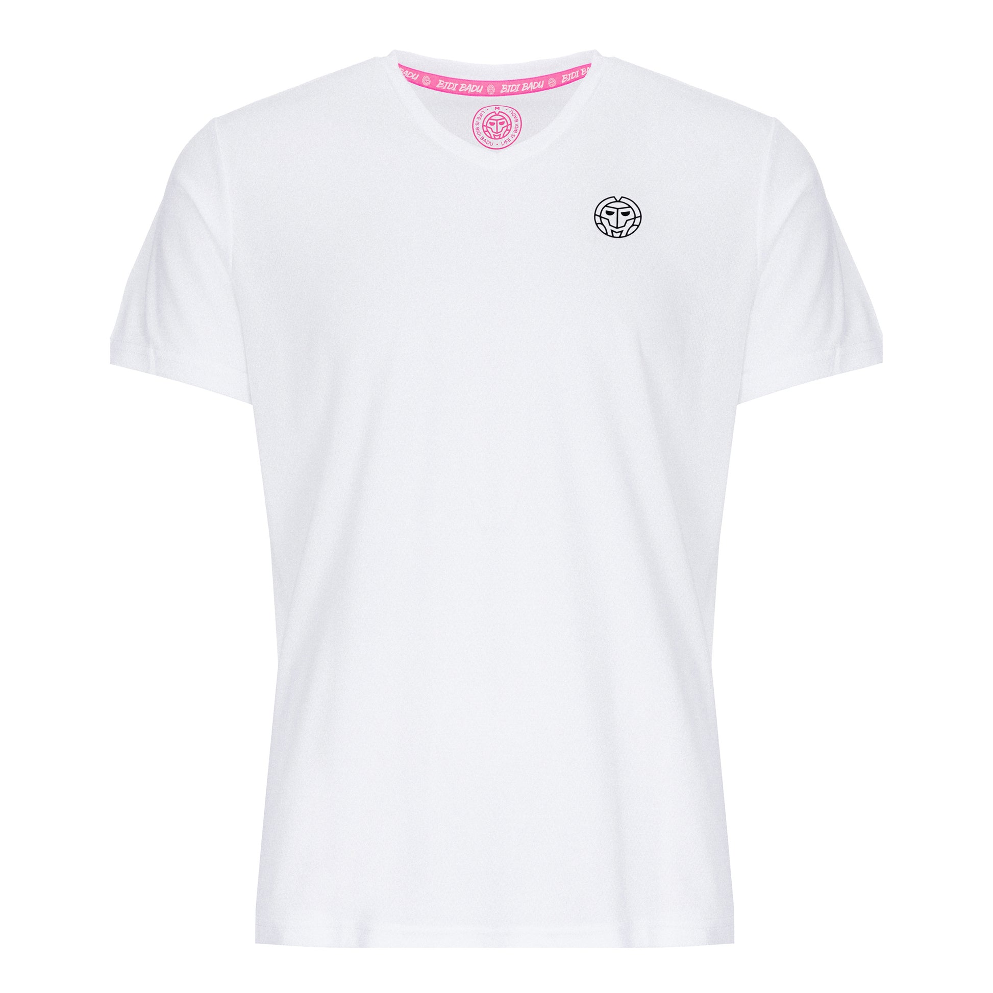 BIDI BADU Ted Tech T-Shirt Herren - weiß, schwarz