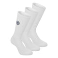 Don Carlito Crew Move Tennissocken 3er Pack-Weiß,Schwarz