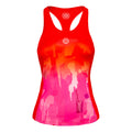 Yaka Tech Tank-Top Damen - rot, rosa