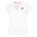 Crew V-Neck T-Shirt Damen-Weiß