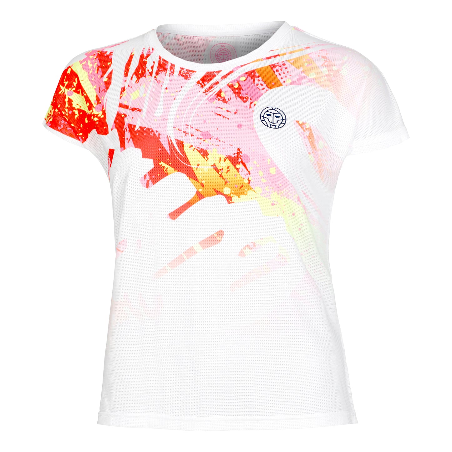 BIDI BADU Wild Arts T-Shirt Damen - weiß, mehrfarbig