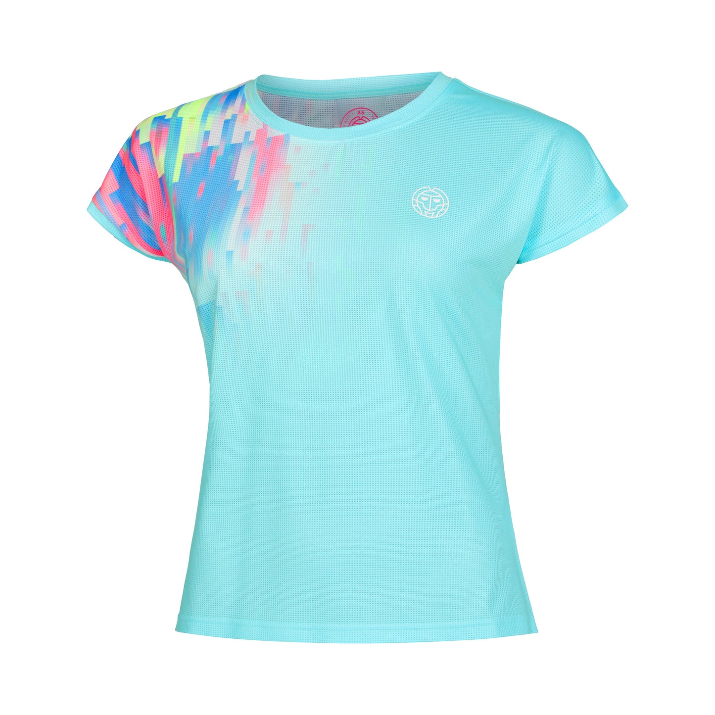 BIDI BADU Melbourne 2024 Junior Capsleeve T-Shirt Mädchen - türkis, mehrfarbig