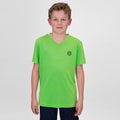 Crew Inside Out V-Neck T-Shirt Boys-Neon Green,Dark Blue