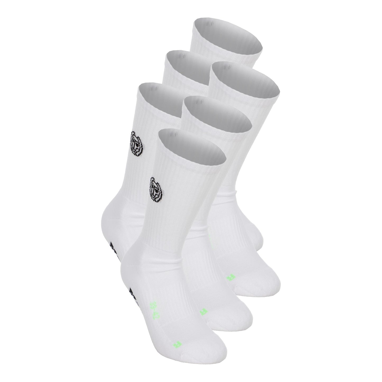 BIDI BADU Matayo Crew Tech Tennis Socks-White