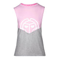Elinam Lifestyle Tank Top Women-Pink,Lightgrey