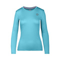 Mina Tech Roundneck Longsleeve Mädchen - hellblau,