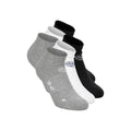 No Party XXL No Show Move Tennissocken-Grau,Schwarz