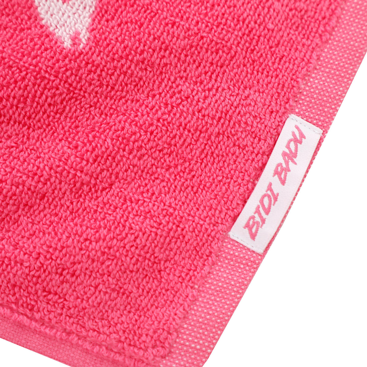 Handtuch -pink, weiß