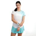 Crew Fade 2.0 T-Shirt Women-turquoise, white