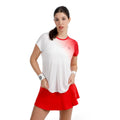 Crew Fade 2.0 T-Shirt Women-red, white
