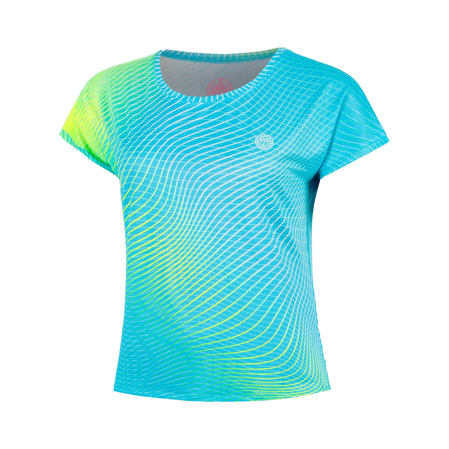 BIDI BADU Out of Control T-Shirt Girls-blue, neon yellow