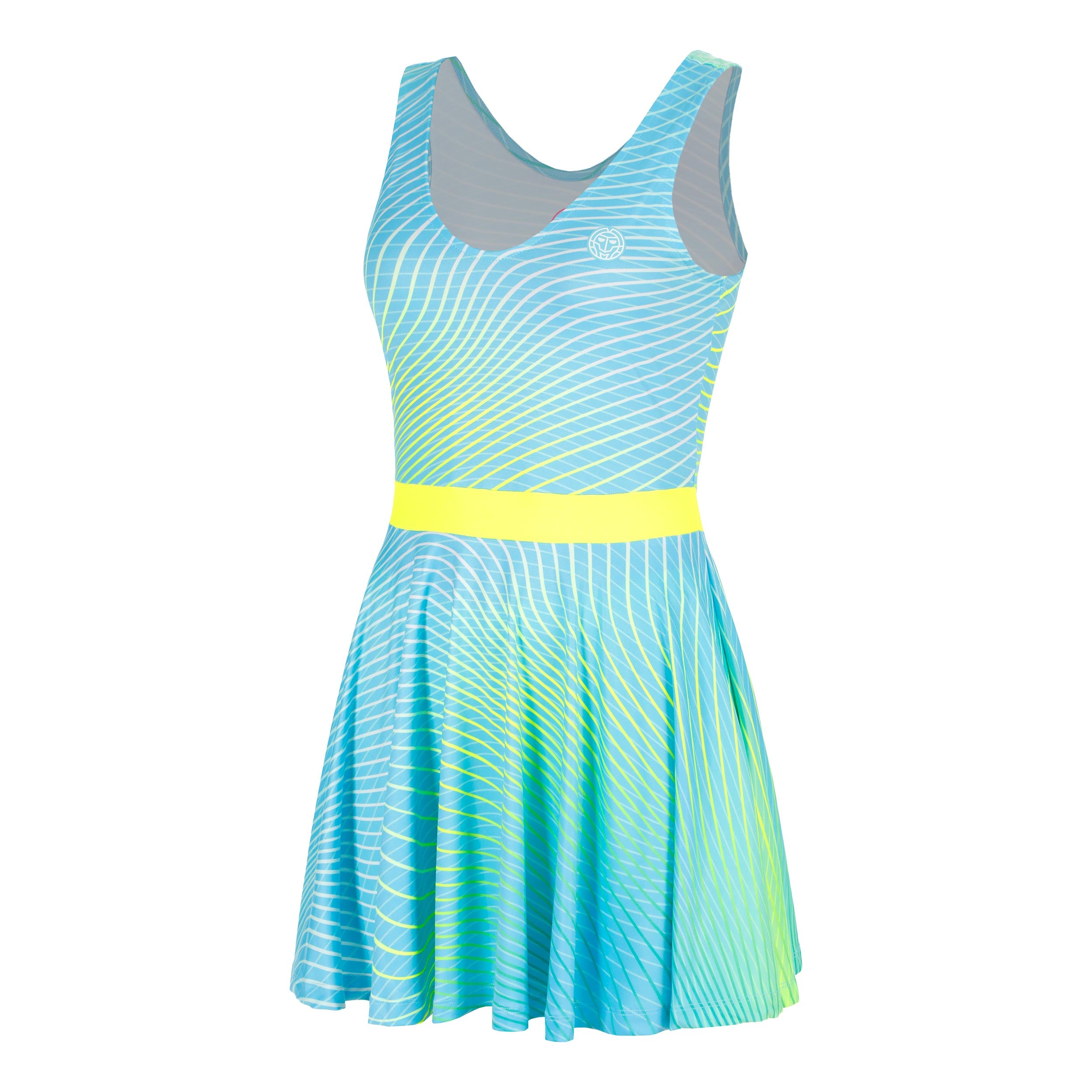 BIDI BADU Out of Control Dress Women-light blue, neon yellow