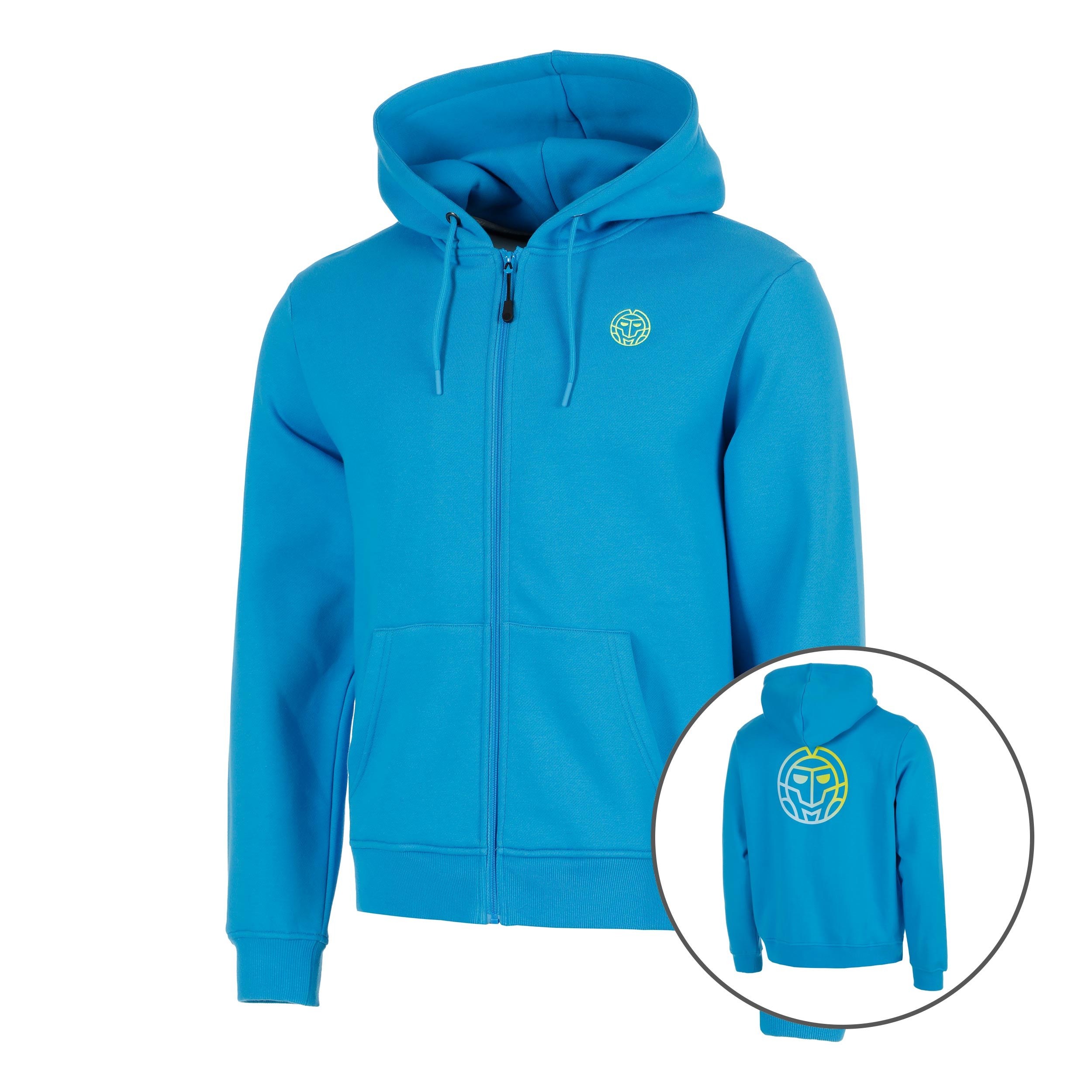 トップス hideNICENESS D.BIDDU Out of Control Backprint Zip Zip Hoodie Men-blue | BIDI BADU