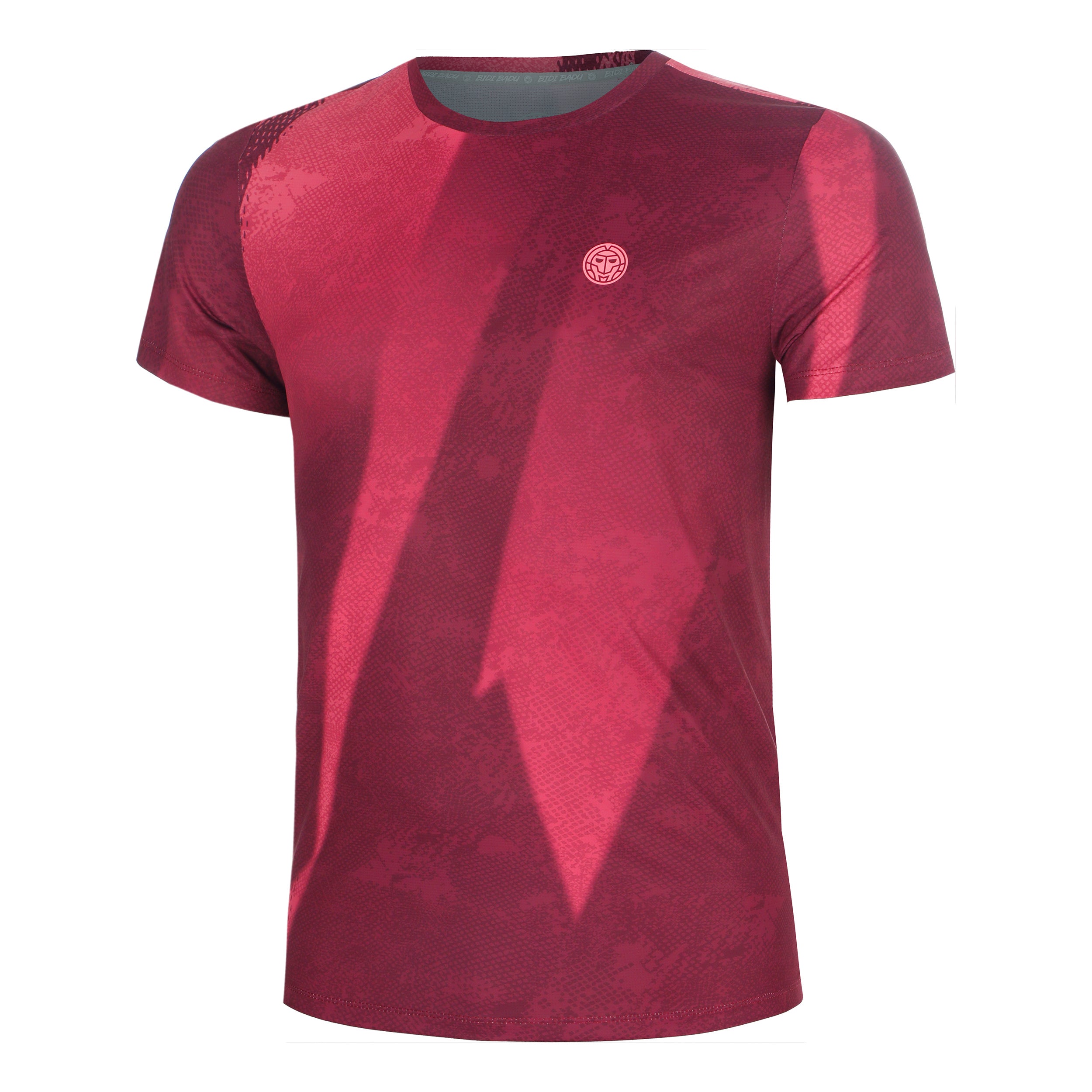 BIDI BADU Freeze Out T-Shirt Herren - dunkelrot, pink