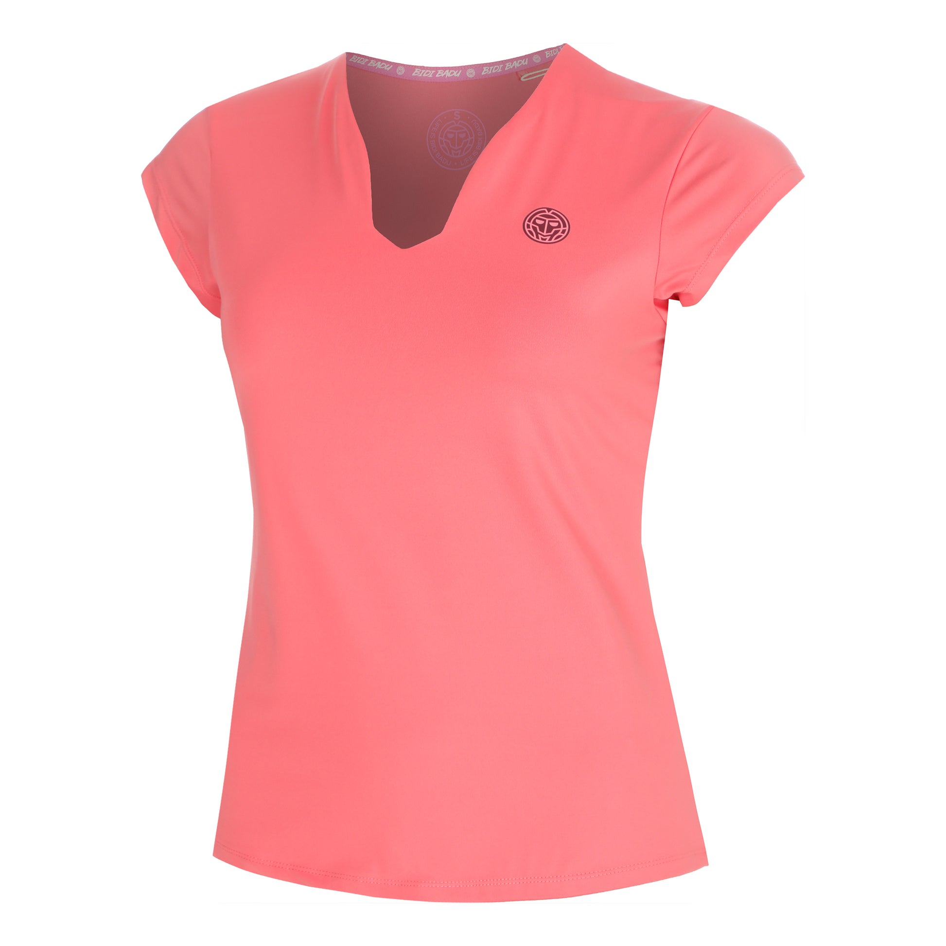 BIDI BADU Freeze Out V-Neck  T-Shirt Damen - pink
