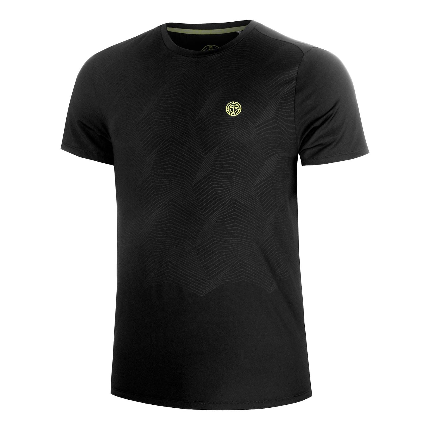 BIDI BADU Night Flash Embossed T-Shirt Herren - schwarz