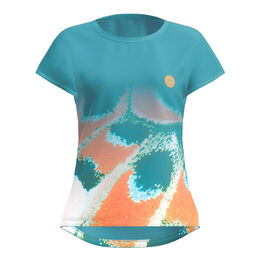 Melbourne 2025 T-Shirt Women-Petrol,Orange