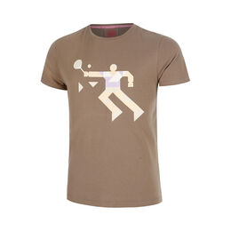 Paris 2025 Chill T-Shirt Boys-Brown,Beige