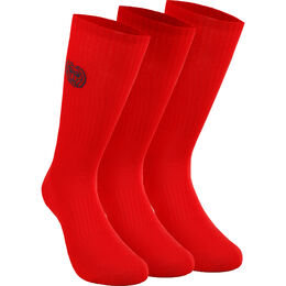 Matayo Crew Tech Sports Socks 3 Pack Men-Lightred,Blue