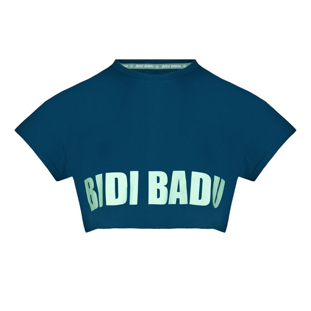 Abdominis Crop Move Tee - black