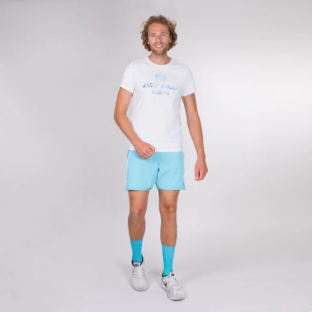 Tulu 7Inch Tech Shorts - blue/neon green