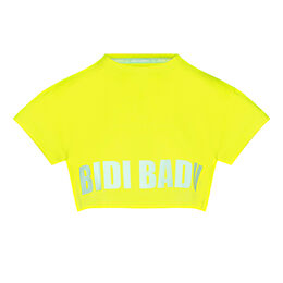 Abdominis Crop Move T-Shirt Women-Neon Yellow