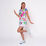 Kaleido Pleated Skort
