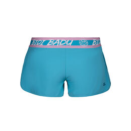 Tiida Tech 2in1 Shorts Women-Turquoise,White