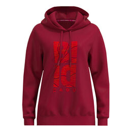 Protected Leafs Chill Hoody Women-Wine Red