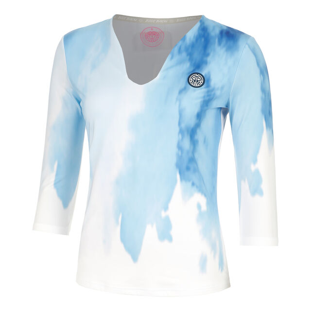 Watercolour V-Neck Longsleeve