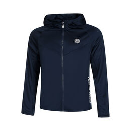 Crew Hood Training Jacket Boys-Dark Blue