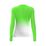Crew Gradiant Junior Longsleeve - neon green, white