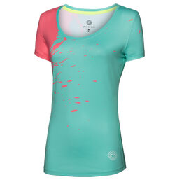 Amari Tech Round-Neck T-Shirt Women-Mint,Coral