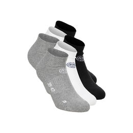 No Party XXL No Show Move Tennis Socks-Grey,Black