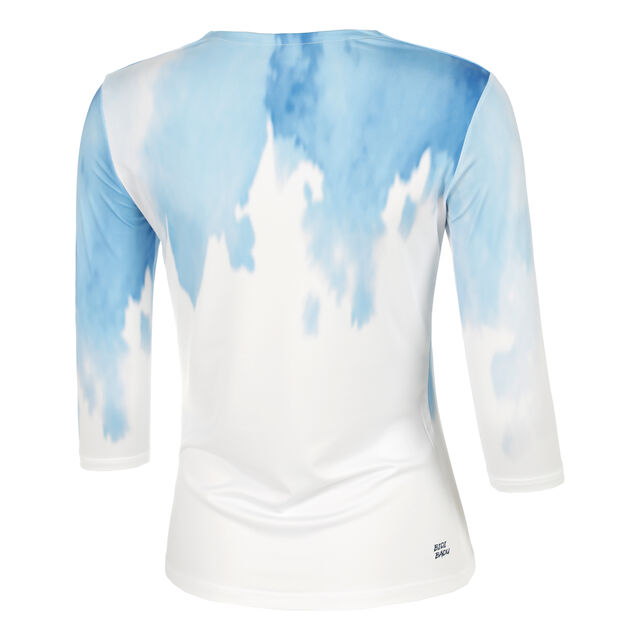 Watercolour V-Neck Longsleeve