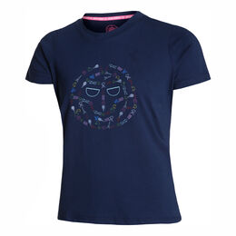 Heshima Lifestyle Tee T-Shirt Women - dark blue, multicoloured