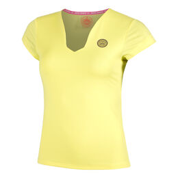 Spectrum V-Neck T-Shirt Women-Yellow