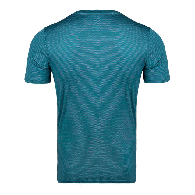 Falou Tech Tee - petrol/ grey