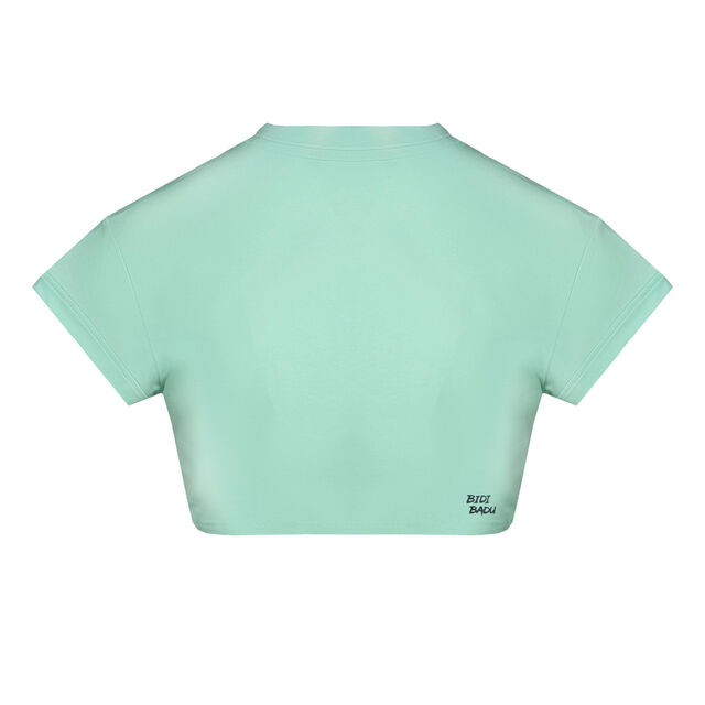 Abdominis Crop Move Tee - black