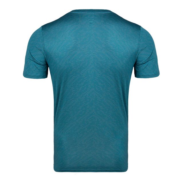 Falou Tech Tee - petrol/ grey