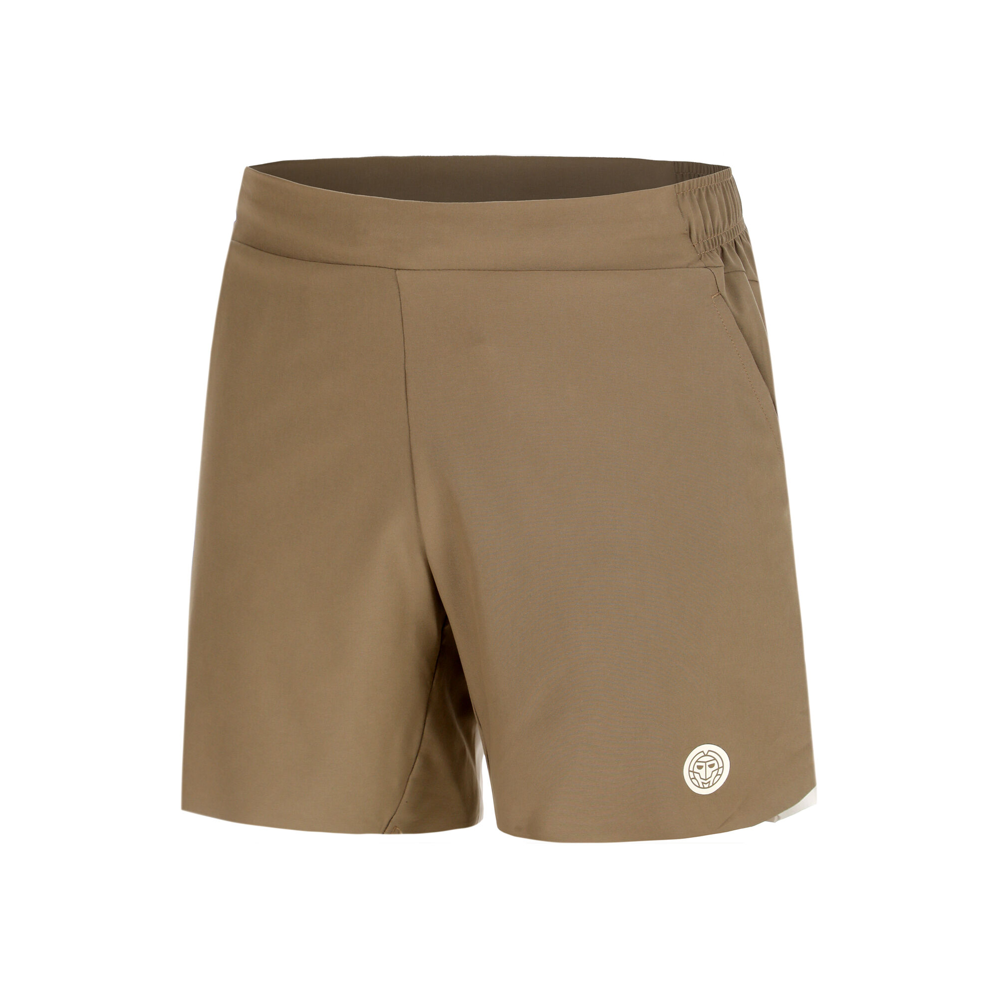 BIDI BADU Paris 2025 Wavy Skort Damen - Braun-Beige Rock Mit Wellen-Muster
