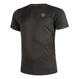Crew Two Colored T-Shirt Men-Dark Grey