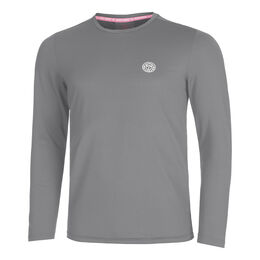 Crew Roundneck Long Sleeve Men-Grey