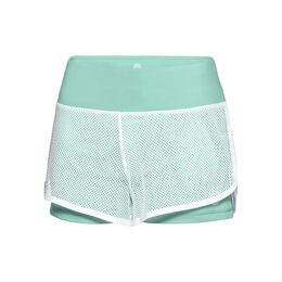 Efia Tech (2in1) Shorts Women-Mint,White