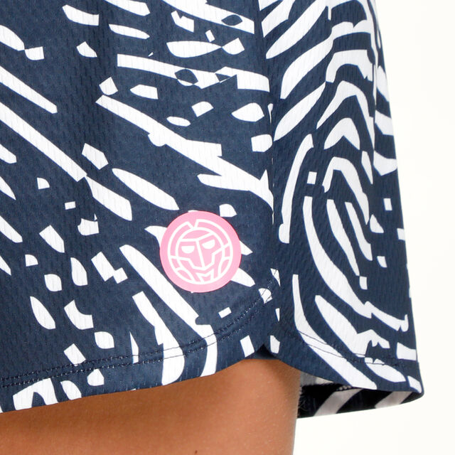 Fingerprint Printed 2in1 Shorts
