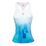 Yaka Tech Tank - white/aqua