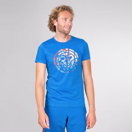 Karabo Lifestyle T-Shirt Men-Blue