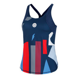 New York 2024 Tank Top Women-Dark Blue,Multicoloured